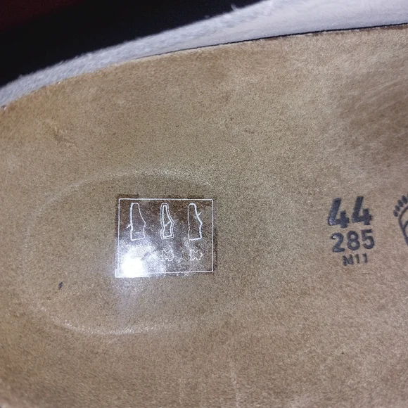 Birkenstock ZERMATT Suede Men's Stone Coin Clogs - Picture 3 of 10